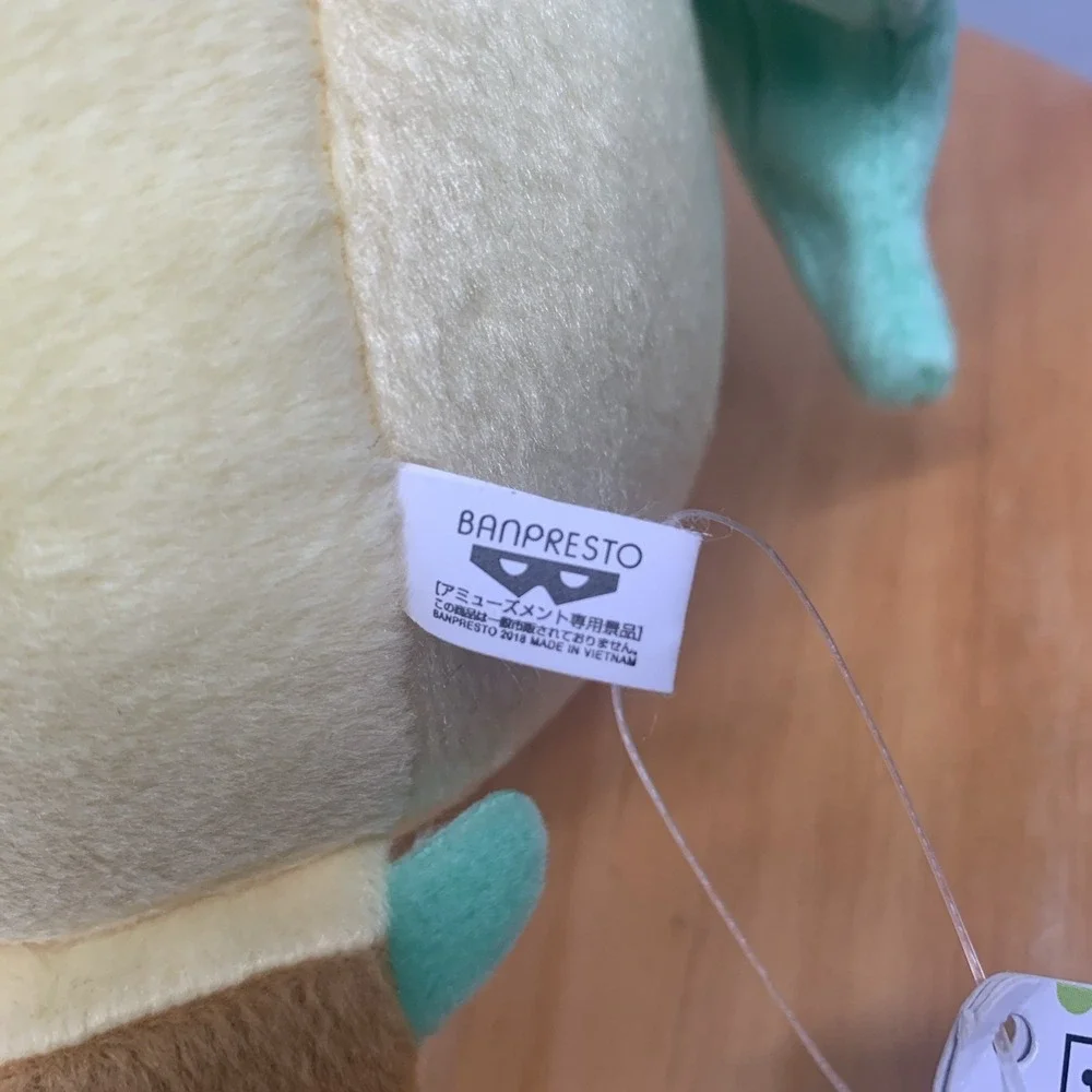 Banpresto Pokemon Kororin Friends Leafeon Lrg Plush Sun Moon Craneking Tag Japan